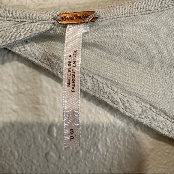 Free People White and Black Floral Mini Dress - Picture 10 of 16